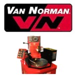 Van Norman徽标和飞轮研磨机图像