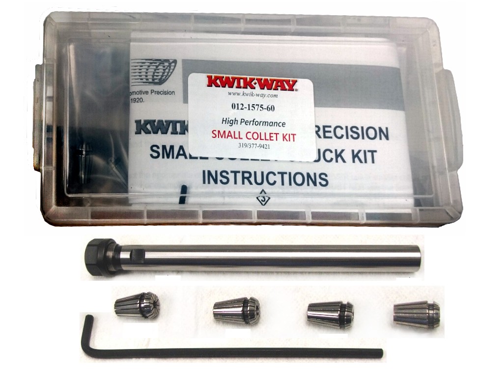 Kwik-Way High Precision Small Valve Collet Chuck Kit