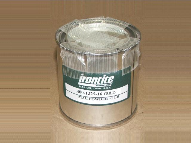 Magnetic Powder - Gold - 1 lb - Click Image to Close