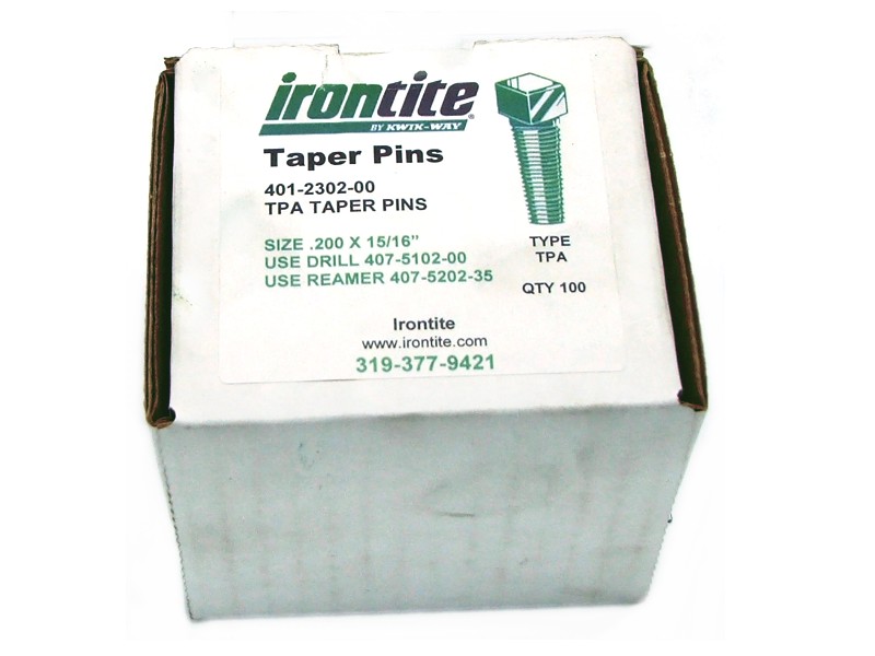 TPA Automotive Iron Pins (box of 100)